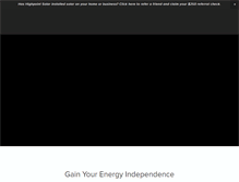 Tablet Screenshot of highpoint-solar.com